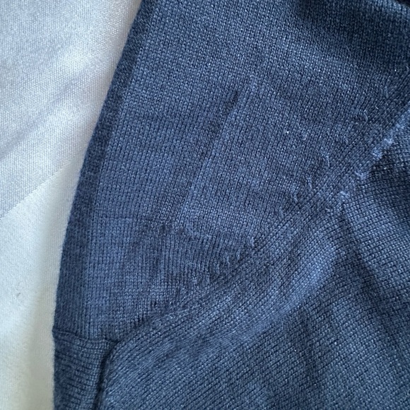 Sequined front merino wool cardigan. - Picture 13 of 15